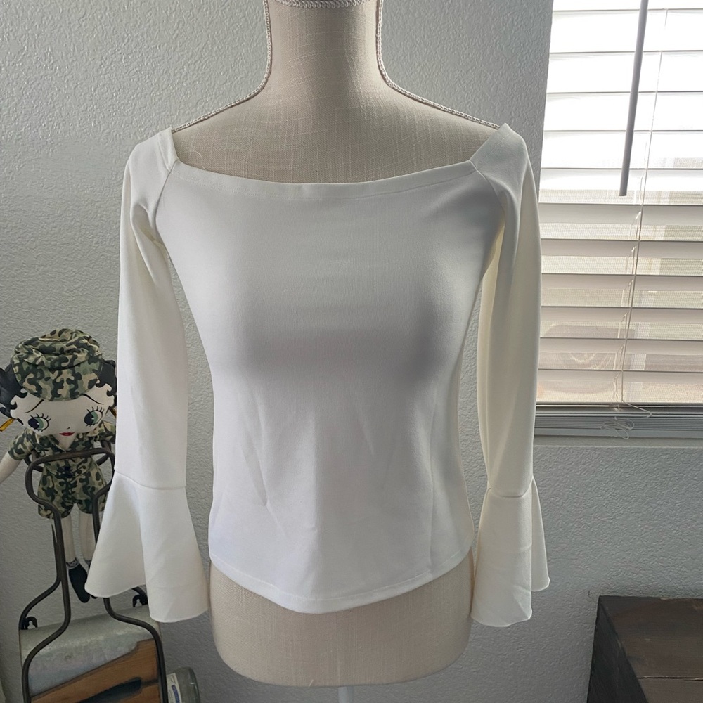 Daniela Cort Off White, Sz. Small dress shirt